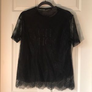 Carolina Herrera Black Lace Logo